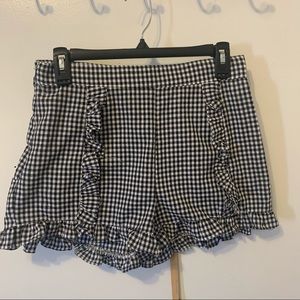 Gingham shorts